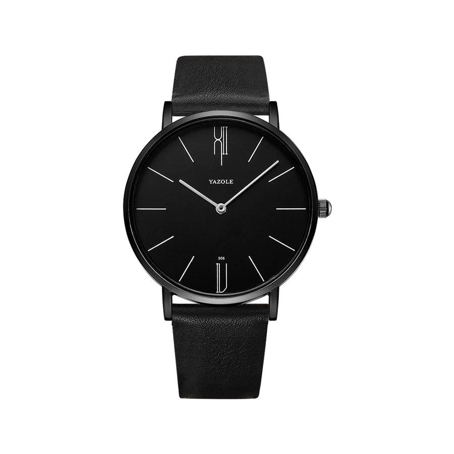 Outdoor Men Watch Genuine Leather