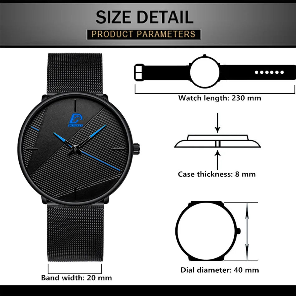 reloj hombre Watches Mens 2023 Minimalist Men's Fashion