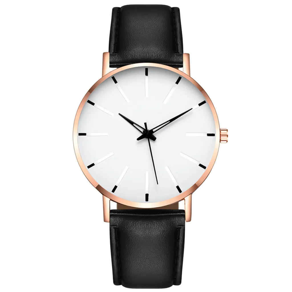 Minimalist Men Fashion Ultra Thin Watches