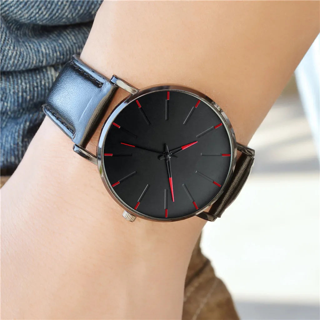 Minimalist Men Fashion Ultra Thin Watches