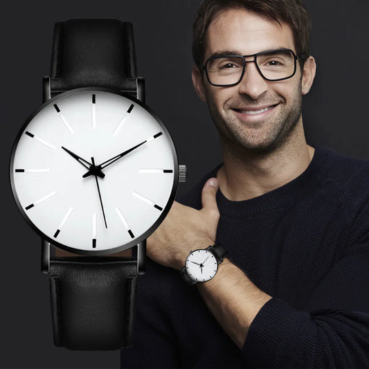 Minimalist Men Fashion Ultra Thin Watches