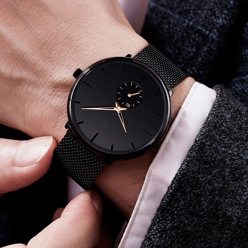 Mens Fashion Minimalist Watches