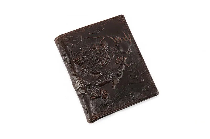 Vintage Embossing 3D Dragon Wallet