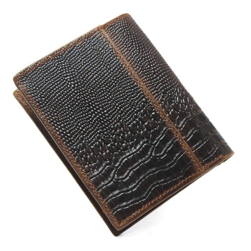 Animal Skin Embossed Wallet With RIFD