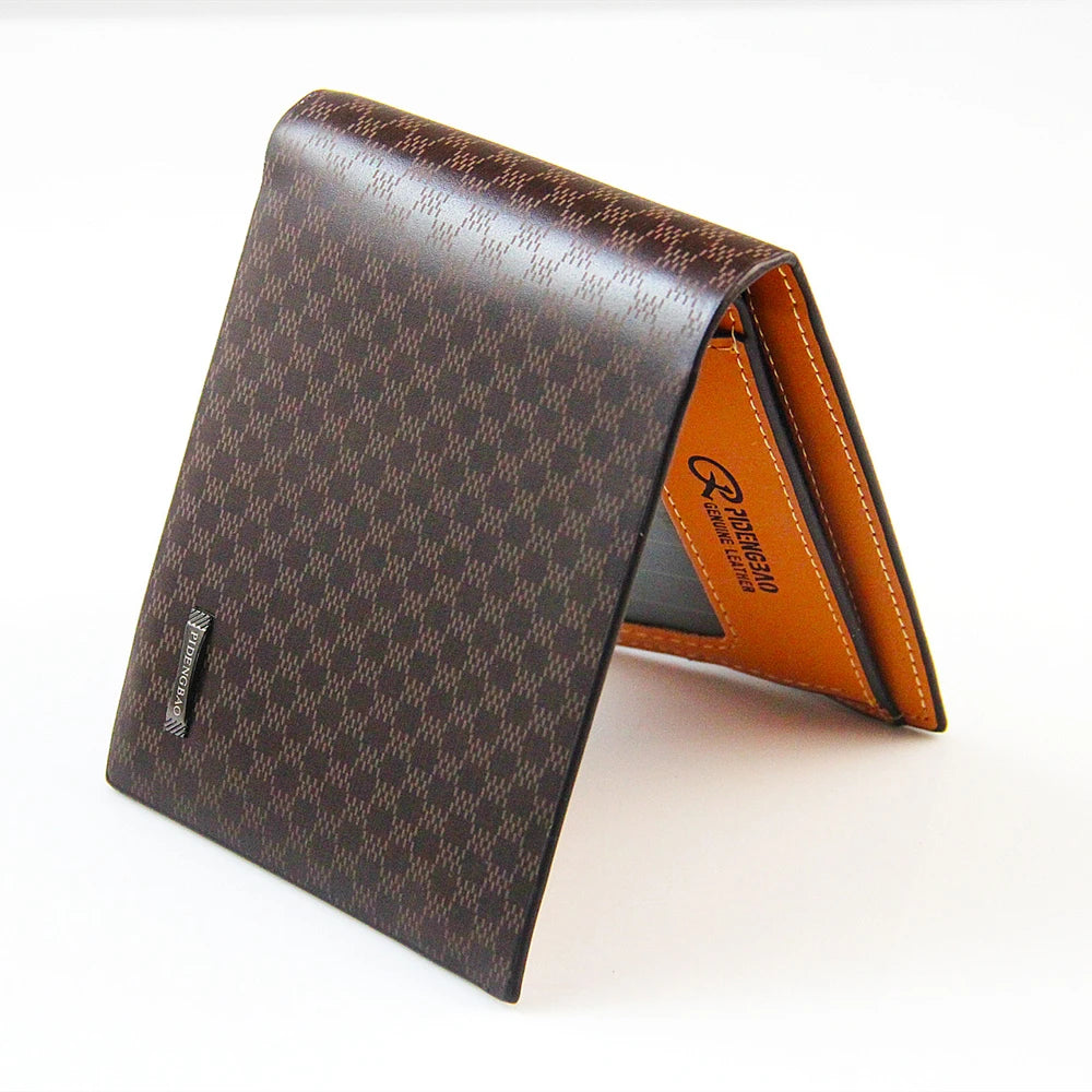 Premium Short Real Cowhide Wallets