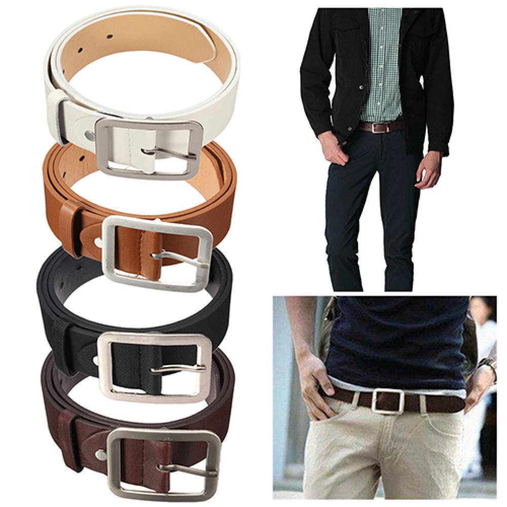 Men's Buckle Waist Strap Business Belt