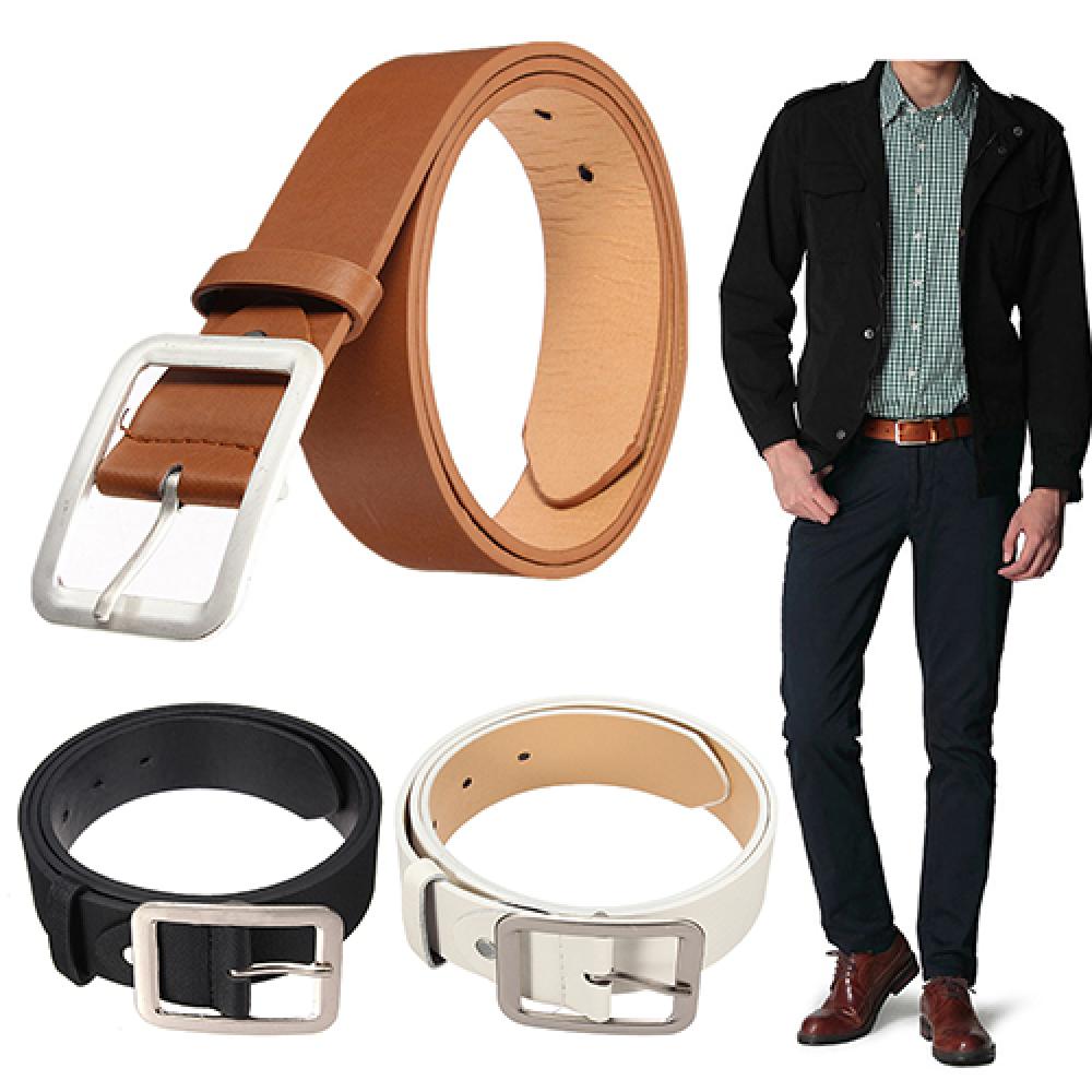 Men's Buckle Waist Strap Business Belt