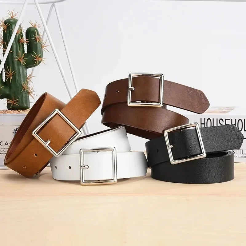 Vintage Fashion Strap Jeans Wide Belt for Men