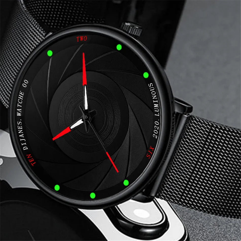 Minimalist Mens Fashion Watches Ultra Thin