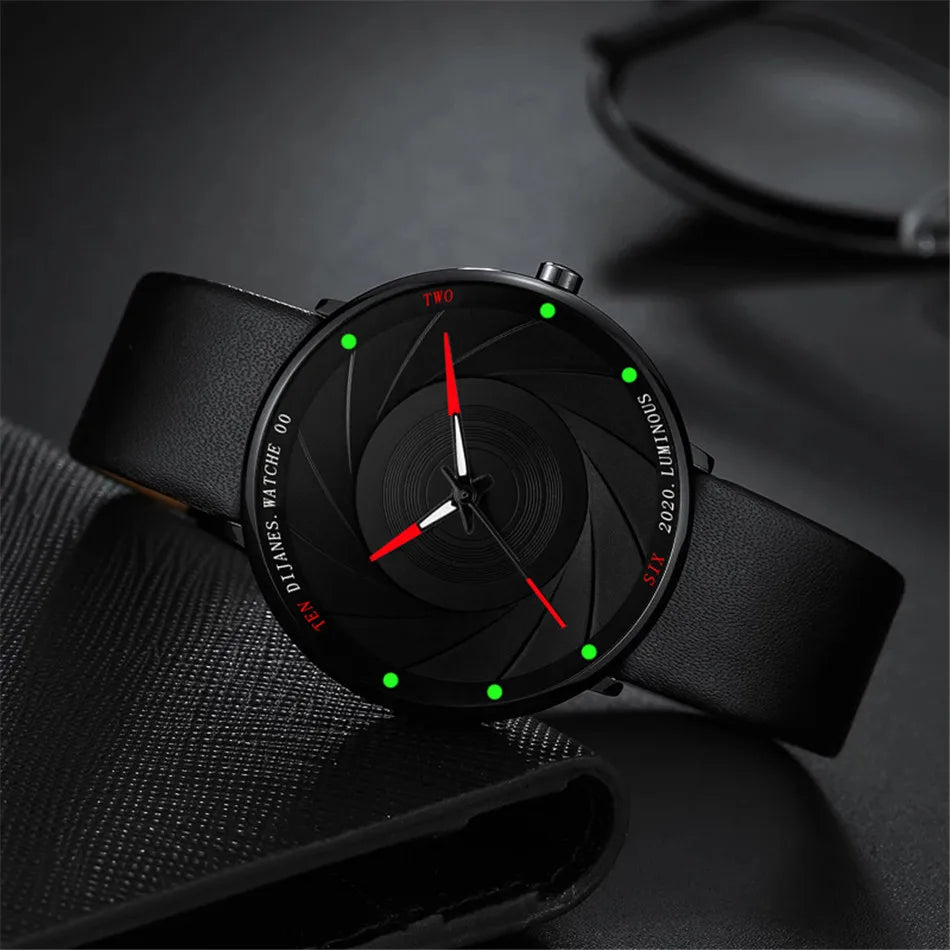 Minimalist Mens Fashion Watches Ultra Thin