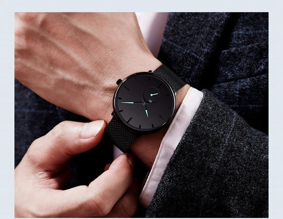 Mens Fashion Minimalist Watches