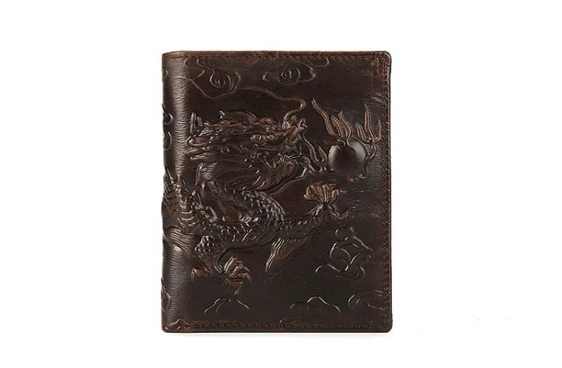 Vintage Embossing 3D Dragon Wallet