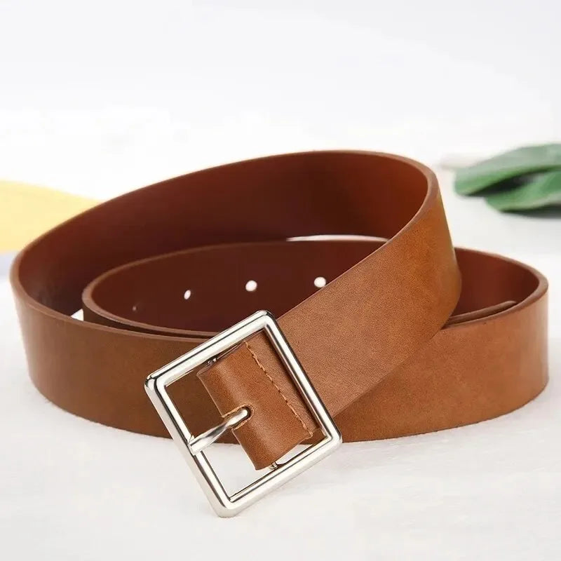 Belt Vintage Fashion Strap Jeans Wide Belt for Men