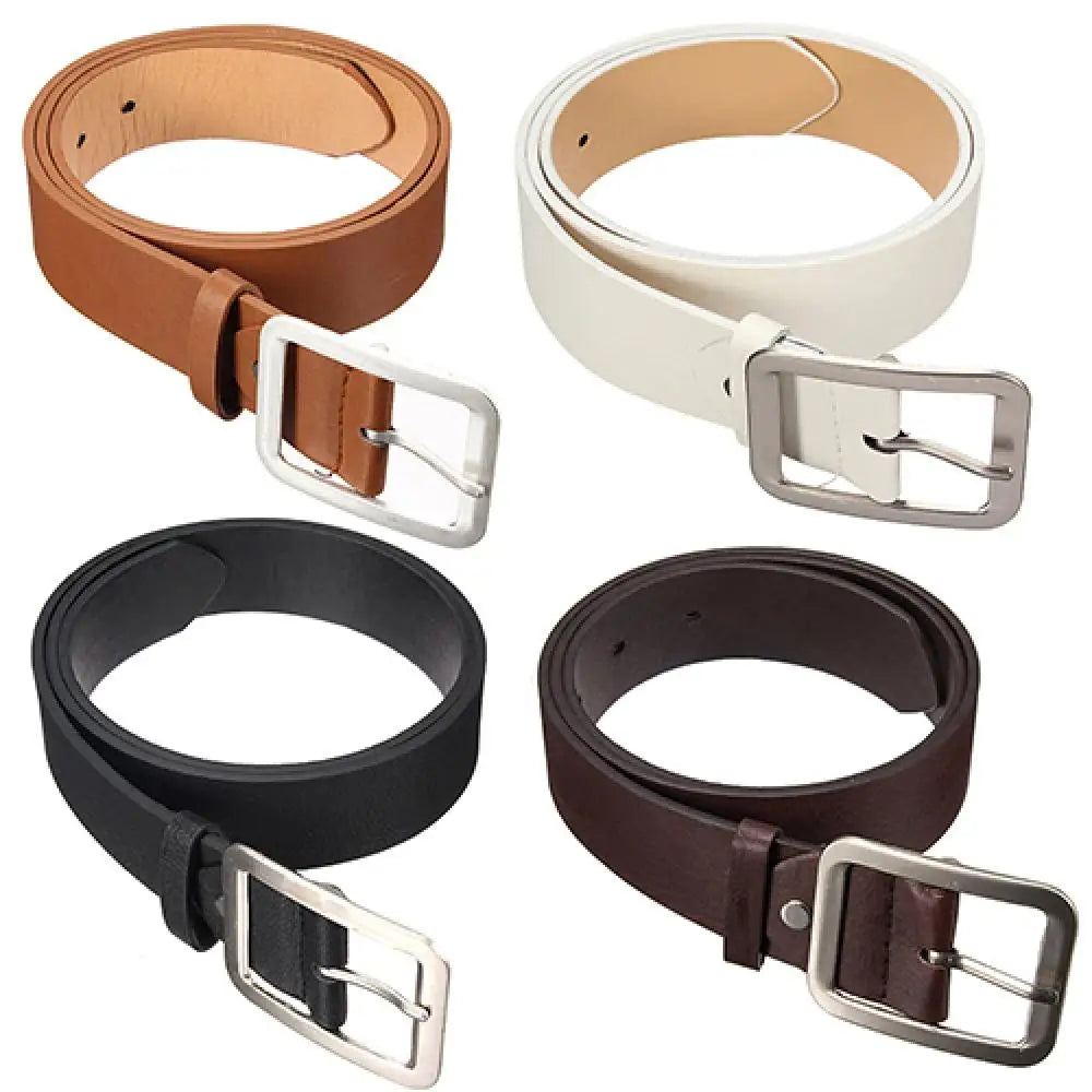 Men's Buckle Waist Strap Business Belt